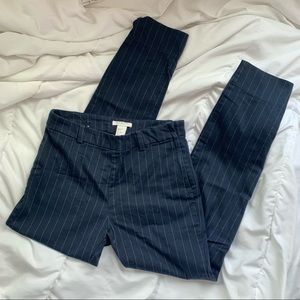 H&M striped slacks